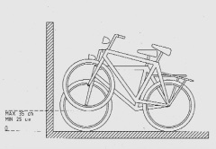 Stationnement vélos > Les dimensions fonctionnelles