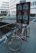 Stationnement vélos > Les rues commerçantes